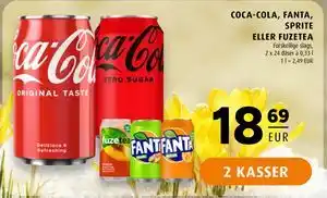 Scandinavian Park COCA-COLA, FANTA, SPRITE ELLER FUZETEA tilbud