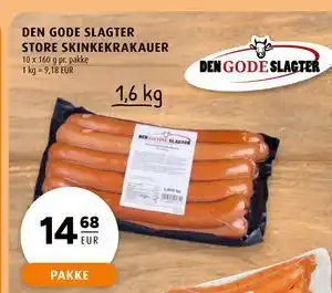 Scandinavian Park DEN GODE SLAGTER STORE SKINKEKRAKAUER tilbud