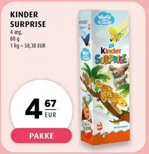 Scandinavian Park KINDER SURPRISE tilbud