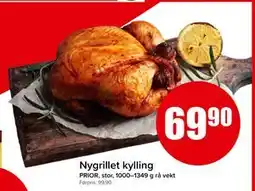 Spar Nygrillet kylling tilbud