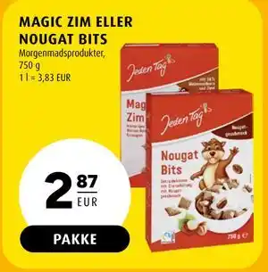 Scandinavian Park MAGIC ZIM ELLER NOUGAT BITS tilbud