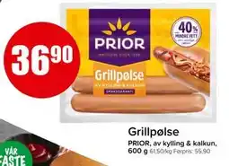 Spar Grillpølse tilbud
