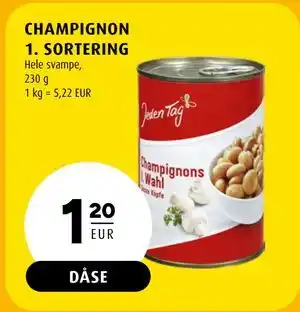 Scandinavian Park CHAMPIGNON 1. SORTERING tilbud