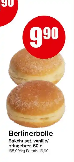 Spar Berlinerbolle tilbud