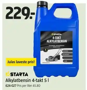 Jula Alkylatbensin 4-takt 5 l tilbud