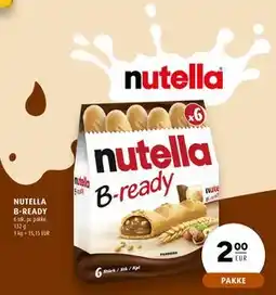 Scandinavian Park NUTELLA B-READY tilbud