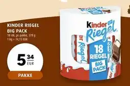 Scandinavian Park KINDER RIEGEL BIG PACK tilbud