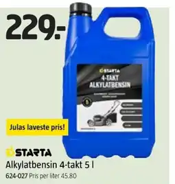 Jula STARTA Alkylatbensin 4-takt tilbud