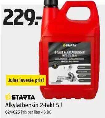 Jula STARTA Alkylatbensin 2-takt 5 | tilbud