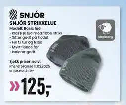 Sport Outlet SNJÓR STRIKKELUE tilbud