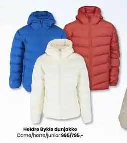 Sport Outlet Heldre Bykle dunjakke tilbud