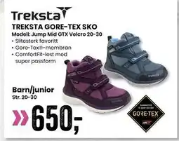 Sport Outlet TREKSTA GORE-TEX SKO tilbud