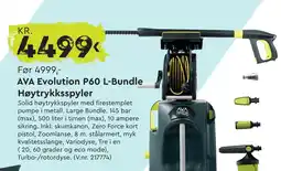 Mekk Ava evolution p60 l-bundle høytrykksspyler tilbud