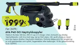 Mekk Ava p40 go høytrykksspyler tilbud