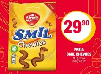 Coop Extra Freia smil chewies tilbud