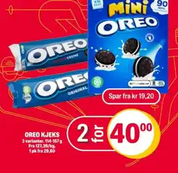 Coop Extra Oreo kjeks tilbud