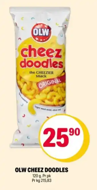 Coop Extra Olw cheez doodles tilbud