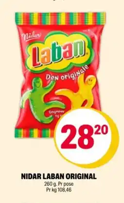 Coop Extra Nidar laban original tilbud