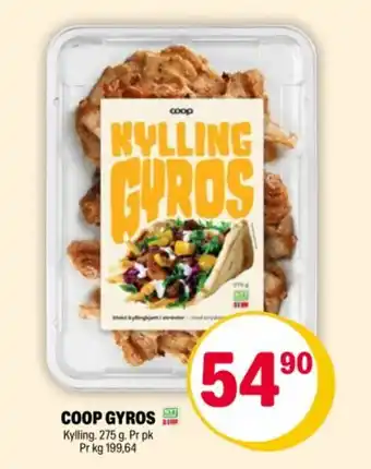 Coop Extra Coop gyros tilbud