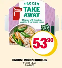 Coop Extra FINDUS Linguini chicken tilbud