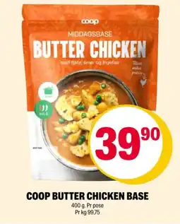 Coop Extra COOP Butter chicken base tilbud