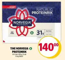 Coop Extra Tine norvegia proteinrik tilbud