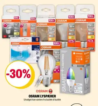 Coop Extra Osram lyspærer tilbud