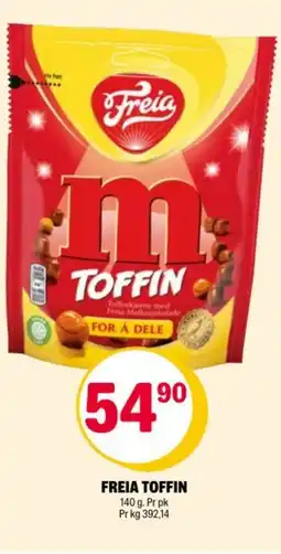 Coop Extra Freia toffin tilbud