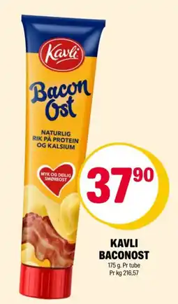 Coop Extra Kavli baconost tilbud