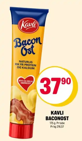 Coop Extra Kavli baconost tilbud