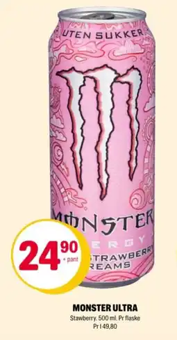 Coop Extra Monster ultra tilbud