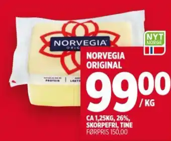 Meny Norvegia original tilbud