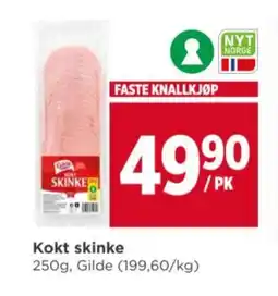 Meny Kokt skinke tilbud