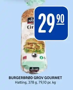 Rema 1000 BURGERBRØD GROV GOURMET tilbud