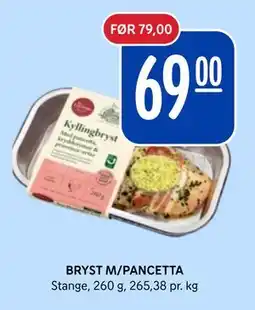 Rema 1000 BRYST M/PANCETTA tilbud