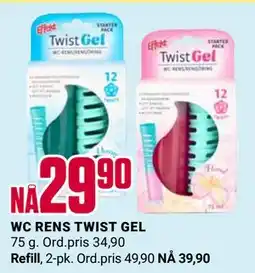 Europris WC RENS TWIST GEL tilbud