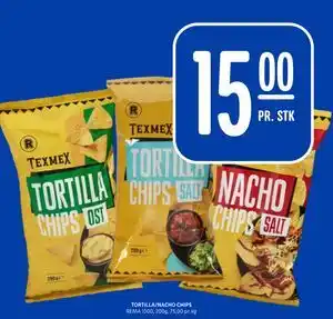 Rema 1000 TORTILLA/NACHO CHIPS tilbud