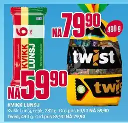 Europris Twist tilbud