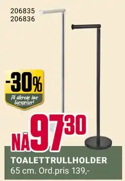 Europris TOALETTRULLHOLDER tilbud