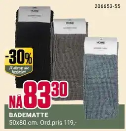 Europris BADEMATTE tilbud