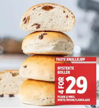 Meny Nystekte boller tilbud