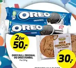 Bunnpris OREO RULL ORIGINAL OG OREO DOBBEL tilbud