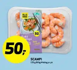 Bunnpris SCAMPI tilbud