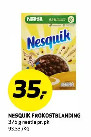 Bunnpris NESQUIK FROKOSTBLANDING tilbud