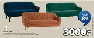 JYSK EGEDAL SOFA tilbud