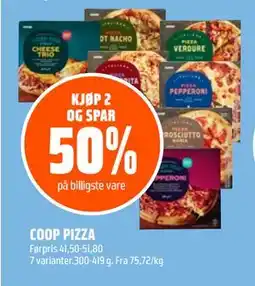 Coop Obs COOP PIZZA tilbud