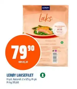 Coop Obs LERØY LAKSEFILET tilbud