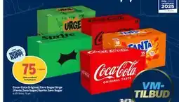 Coop Obs Coca-Cola Original/Zero Sugar/Urge /Fanta Zero Sugar/Sprite Zero Sugar tilbud