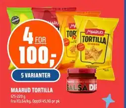 Coop Obs MAARUD TORTILLA tilbud