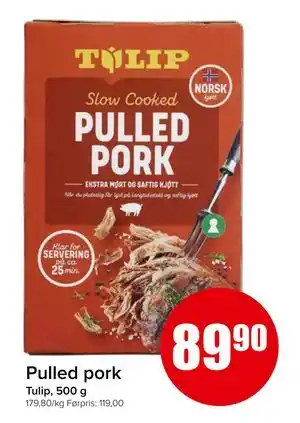 Spar Pulled pork tilbud